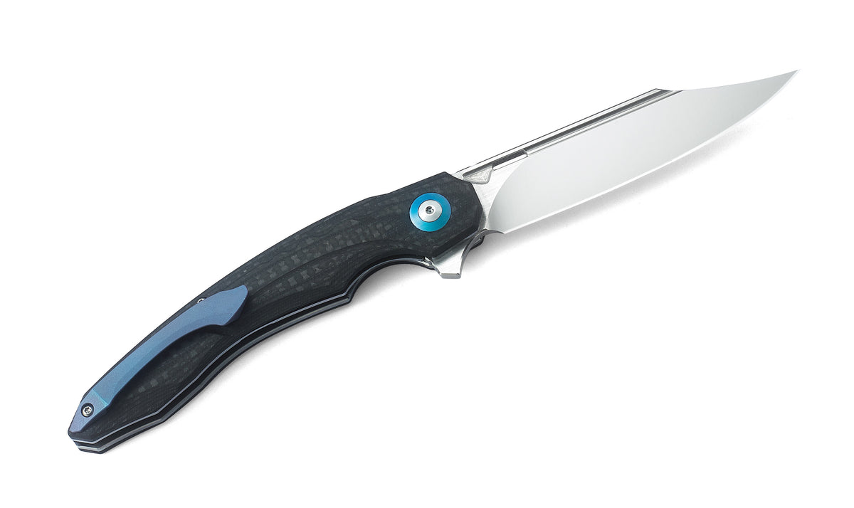 BESTECH FANGA BG18C Interlayer with Carbon Fiber and G10 Handle