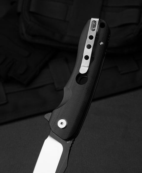 BESTECH ARCTIC BG33A-1 G10 Handle: 3.54" D2 Blade