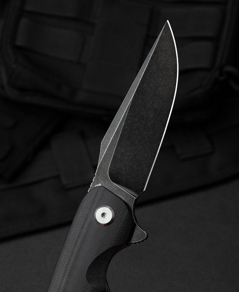 BESTECH ARCTIC BG33A-2 G10 Handle: 3.54" D2 Blade