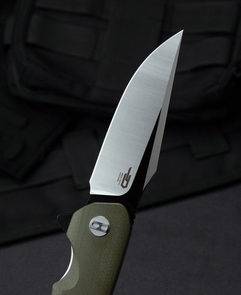BESTECH ARCTIC BG33B-1 G10 Handle: 3.54" D2 Blade