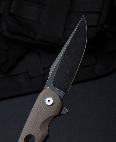 BESTECH ARCTIC BG33D-2 G10 Handle: 3.54" D2 Blade