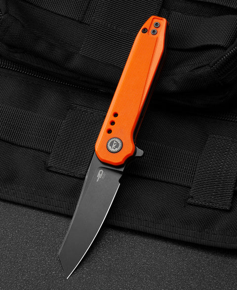 BESTECH SYNTAX Orange G10 Handle: 2.84" 14C28N Blade BG40C