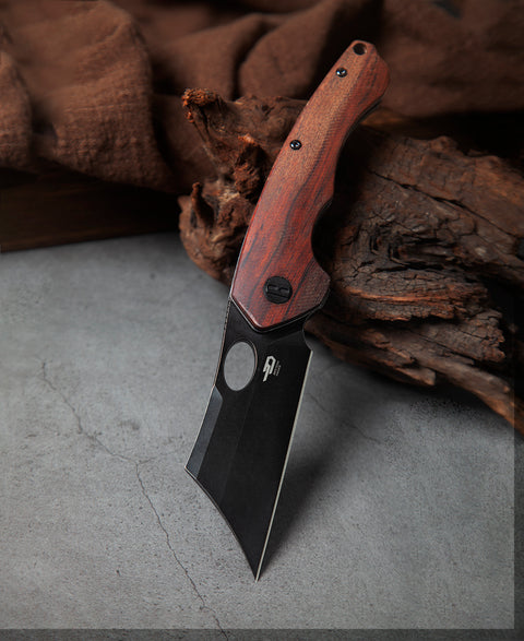 BESTECH SKIRMISH BL06D Ironwood Handle: 3.23" 154CM Blade