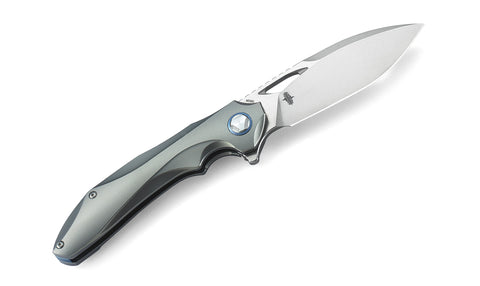BESTECH ESKRA BT1813L-B Titanium Handle: 3.51" M390 Blade