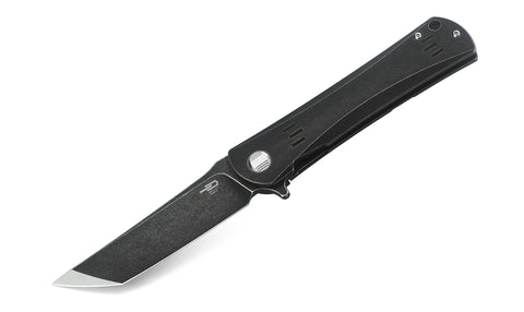 BESTECH KENDO BT1903B Titanium Handle: 3.51" S35VN Blade