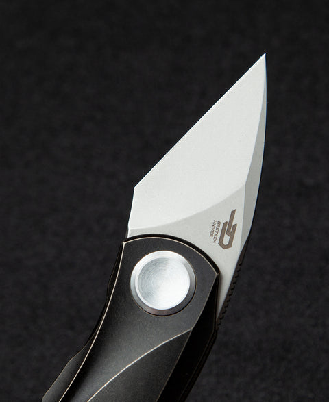 BESTECH TULIP BT1913E Titanium Handle: 1.34" M390 Blade