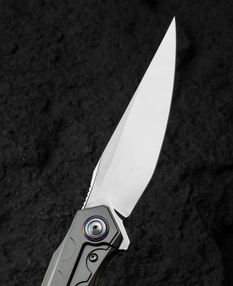 BESTECH  SAMARI BT2009E Titanium Handle: 3.82" M390 Blade