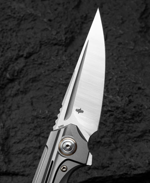 BESTECH VIGIL BT2201A Titanium Handle: 3.27" M390 Blade