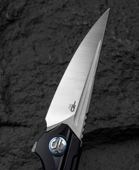 BESTECH VIGIL BT2201C Titanium Handle: 3.27" M390 Blade