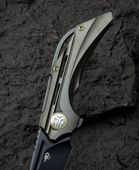 BESTECH VIGIL BT2201D Titanium Handle: 3.27" M390 Blade