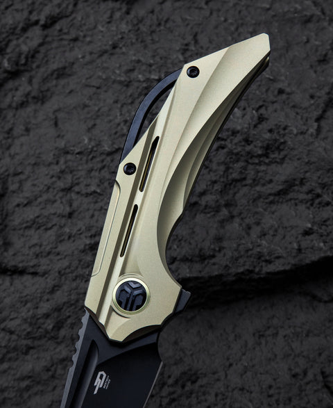 BESTECH VIGIL BT2201E Titanium Handle: 3.27" M390 Blade