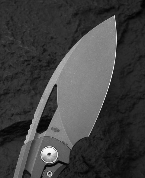 BESTECH FAIRCHILD BT2202B Titanium Handle: 3.97" S35VN Blade