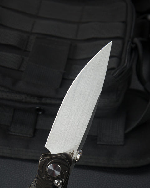 BESTECH MOTHUS BT2206F Titanium Handle: 3.47" M390 Blade