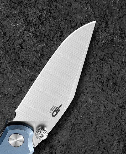 BESTECH ICARUS BT2302E Titanium Handle: 2.65" M390 Blade