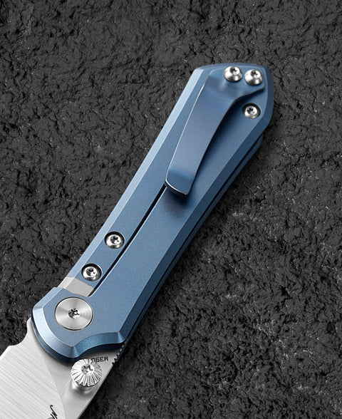 BESTECH ICARUS BT2302E Titanium Handle: 2.65" M390 Blade