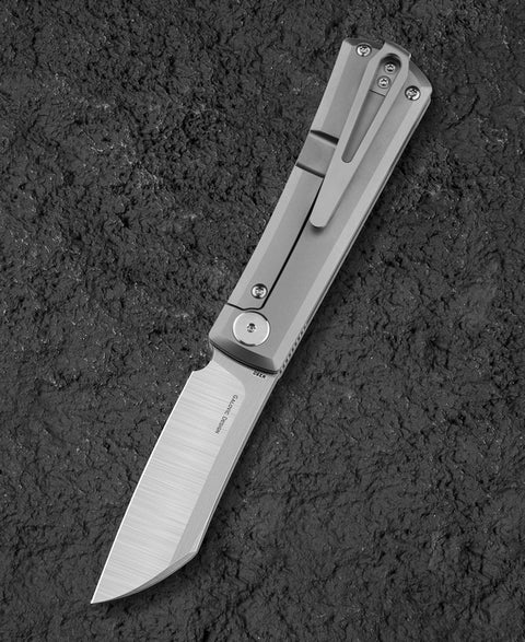 BESTECH BRUV BT2401A 2.95" M390 Blade Titanium Handle