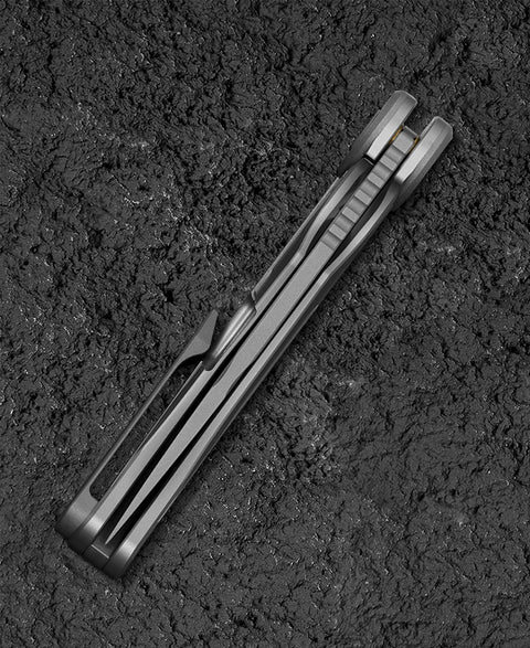 BESTECH SERAPH BT2403A 3.66" M390 Blade Titanium Handle