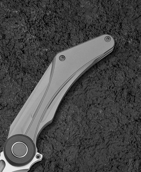 BESTECH SERAPH BT2403A 3.66" M390 Blade Titanium Handle