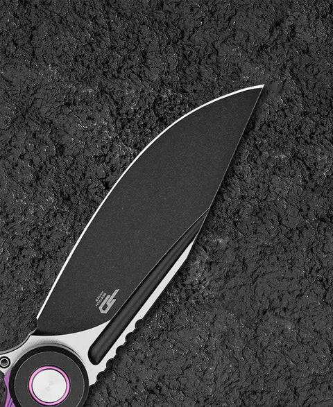 BESTECH SERAPH BT2403C 3.66" M390 Blade Titanium Handle