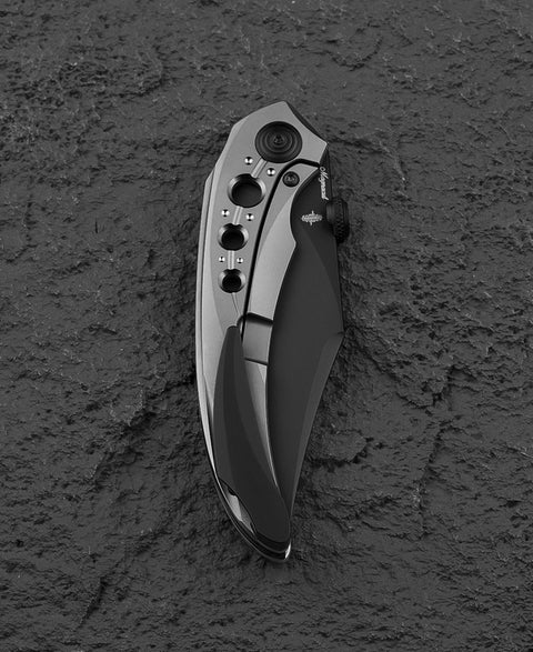 BESTECH RAZON BT2406C 3.87" Magnacut Blade Titanium Handle