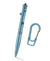 BESTECH SCRIBE BM17B Titanium Pen with Glass Breaker Tool+ Carabiner , Blue