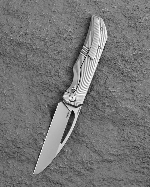 BESTECH TAIPAN BT2503A Titanium Handle: 3.728'' MagnaCut Blade