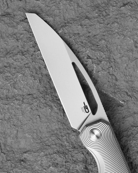 BESTECH TAIPAN BT2503A Titanium Handle: 3.728'' MagnaCut Blade