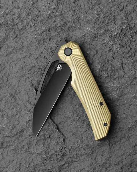 BESTECH TAIPAN BT2503B Titanium Handle: 3.728'' MagnaCut Blade