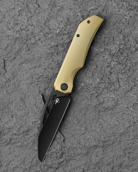 BESTECH TAIPAN BT2503B Titanium Handle: 3.728'' MagnaCut Blade