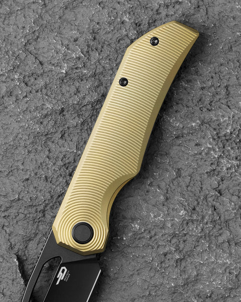 BESTECH TAIPAN BT2503B Titanium Handle: 3.728'' MagnaCut Blade