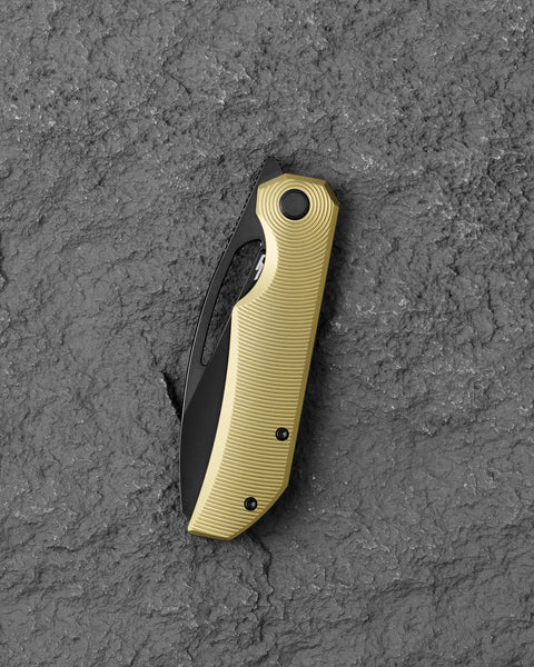 BESTECH TAIPAN BT2503B Titanium Handle: 3.728'' MagnaCut Blade