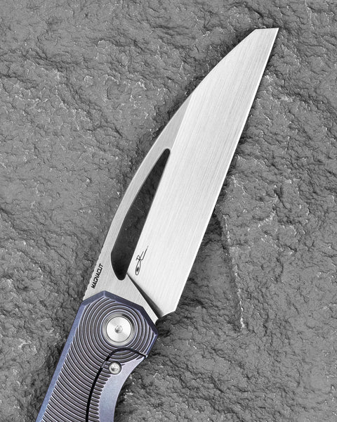 BESTECH TAIPAN BT2503D Titanium Handle: 3.728'' MagnaCut Blade