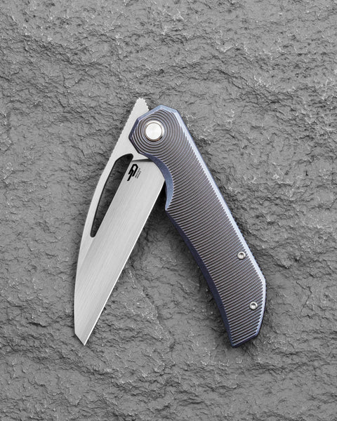 BESTECH TAIPAN BT2503D Titanium Handle: 3.728'' MagnaCut Blade