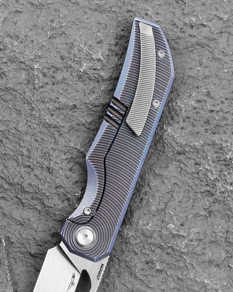 BESTECH TAIPAN BT2503D Titanium Handle: 3.728'' MagnaCut Blade