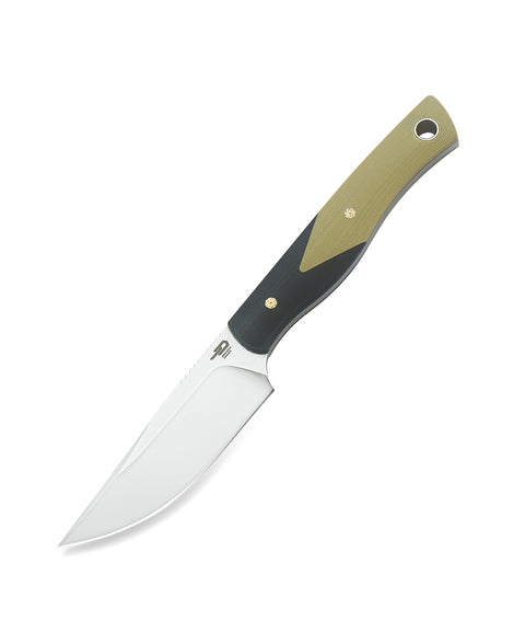 BESTECH HEIDIBLACKSMITH#1 BFK01B G10 Handle 3.15" D2 Blade