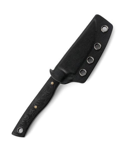 BESTECH HEIDIBLACKSMITH#1 BFK01D Carbon Fiber Handle 3.15" D2 Blade