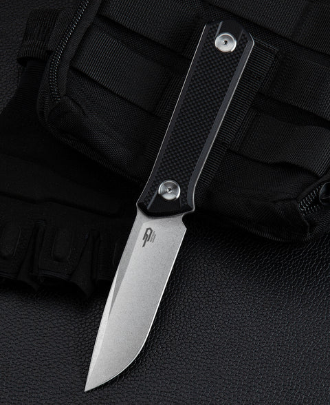 BESTECH HEDRON BFK02A G10 Handle 3.76" D2 Blade