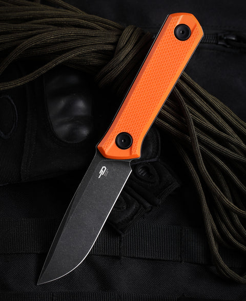 BESTECH HEDRON BFK02C G10 Handle 3.76" D2 Blade