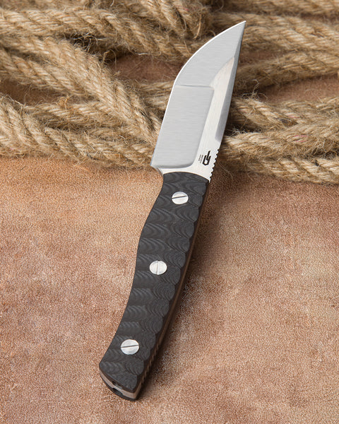 BESTECH HEIDIBLACKSMITH#2 BFK04A Carbon Fiber Handle: 3.92" S35VN Blade