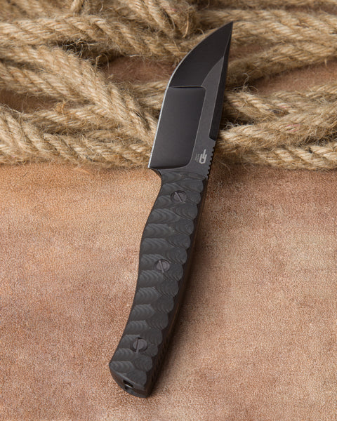 BESTECH HEIDIBLACKSMITH#2 BFK04B Carbon Fiber Handle: 3.92" S35VN Blade