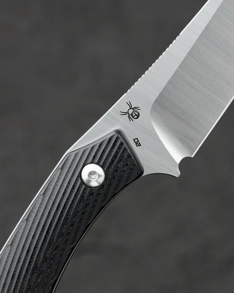 BESTECH STEP BFK06A 3.193'' D2 Blade Black G10 Handle with Kydex Sheath
