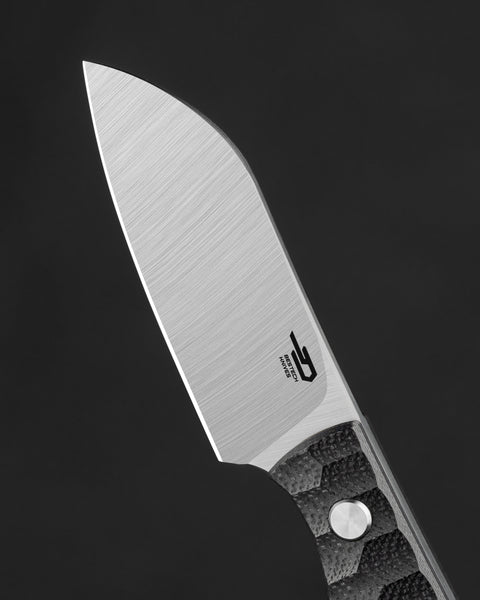 BESTECH HEIDIBLACKSMITH#3 BFK07A Black G10 Handle 2.31" 14C28N Blade
