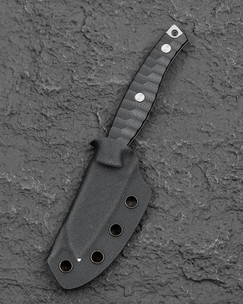 BESTECH HEIDIBLACKSMITH#3 BFK07A Black G10 Handle 2.31" 14C28N Blade