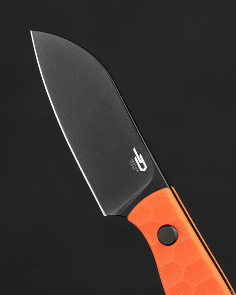 BESTECH HEIDIBLACKSMITH#3 BFK07B Orange G10 Handle 2.31" 14C28N Blade