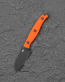 BESTECH HEIDIBLACKSMITH#3 BFK07B Orange G10 Handle 2.31