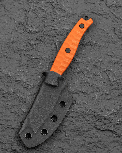 BESTECH HEIDIBLACKSMITH#3 BFK07B Orange G10 Handle 2.31" 14C28N Blade