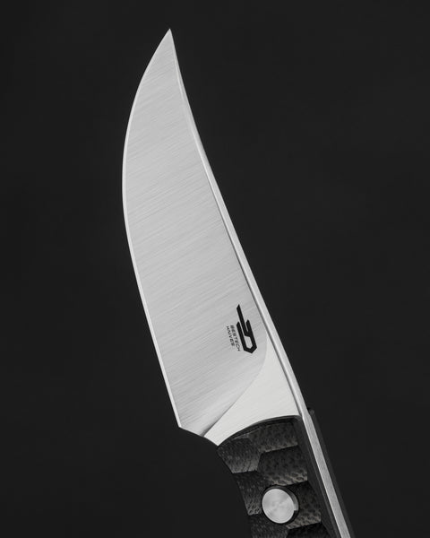 BESTECH HEIDIBLACKSMITH#3 BFK08A Black G10 Handle 2.31" 14C28N Blade