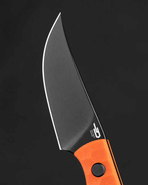 BESTECH HEIDIBLACKSMITH#3 BFK08B Orange G10 Handle 2.31" 14C28N Blade