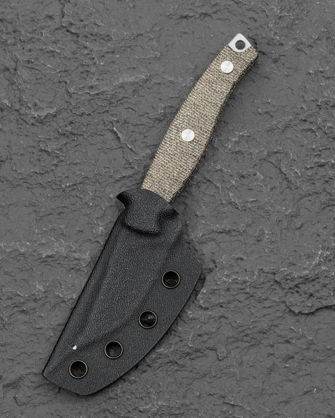 BESTECH HEIDIBLACKSMITH#3 BFK08C Green Micarta Handle 2.31" 14C28N Blade
