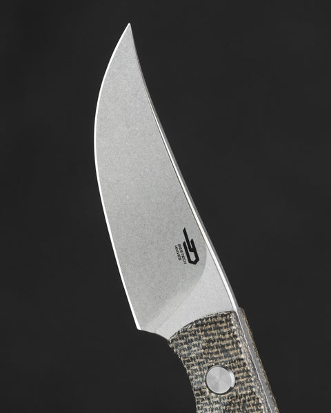 BESTECH HEIDIBLACKSMITH#3 BFK08C Green Micarta Handle 2.31" 14C28N Blade